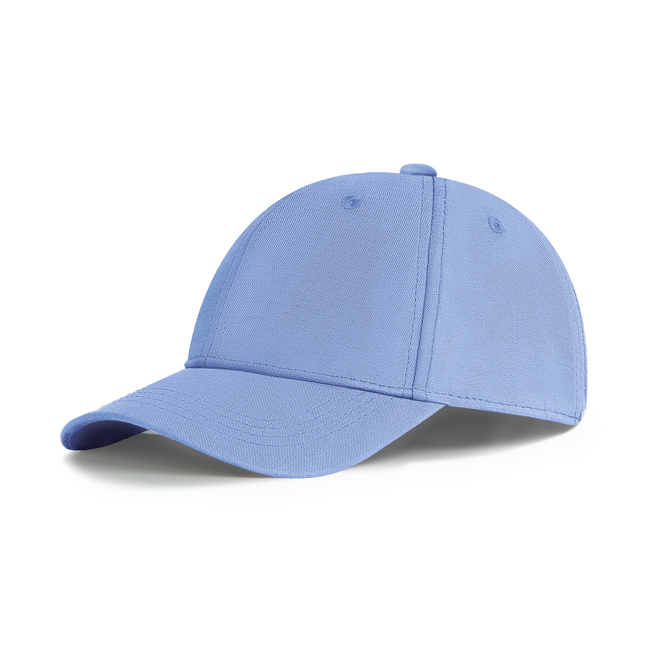 Breathable Linen Baseball Cap for Big Heads