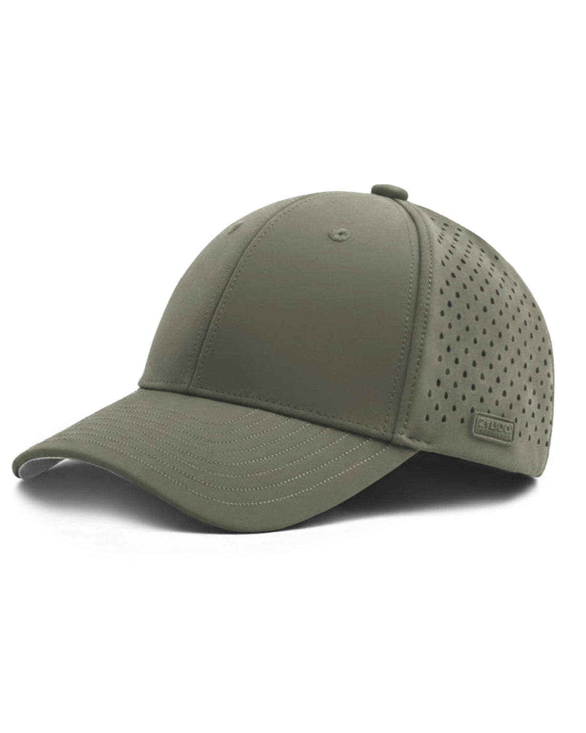 Gorra de béisbol de malla cortada con láser de secado rápido para cabezas grandes