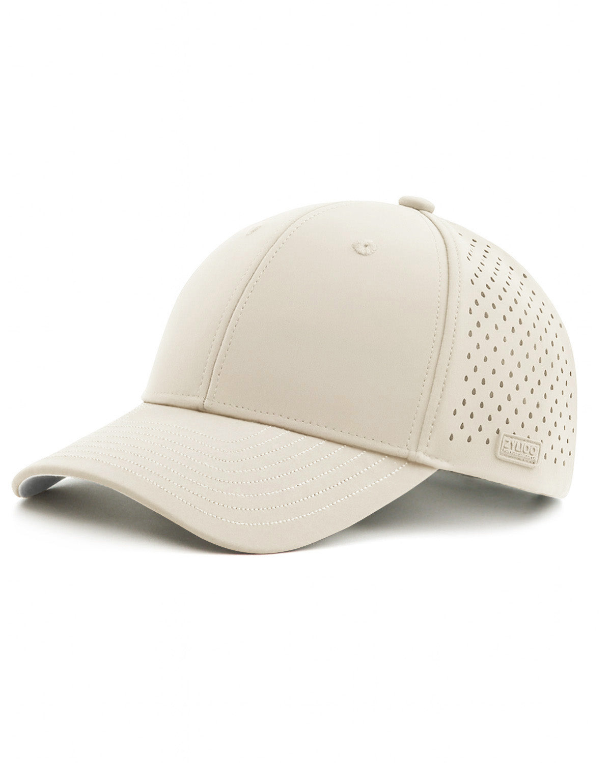 Gorra de béisbol de malla cortada con láser de secado rápido para cabezas grandes
