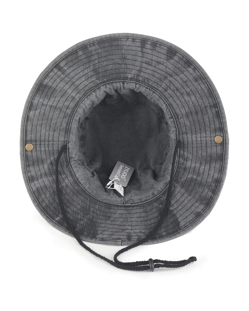 Gorro de sol tipo boonie lavado para cabezas grandes