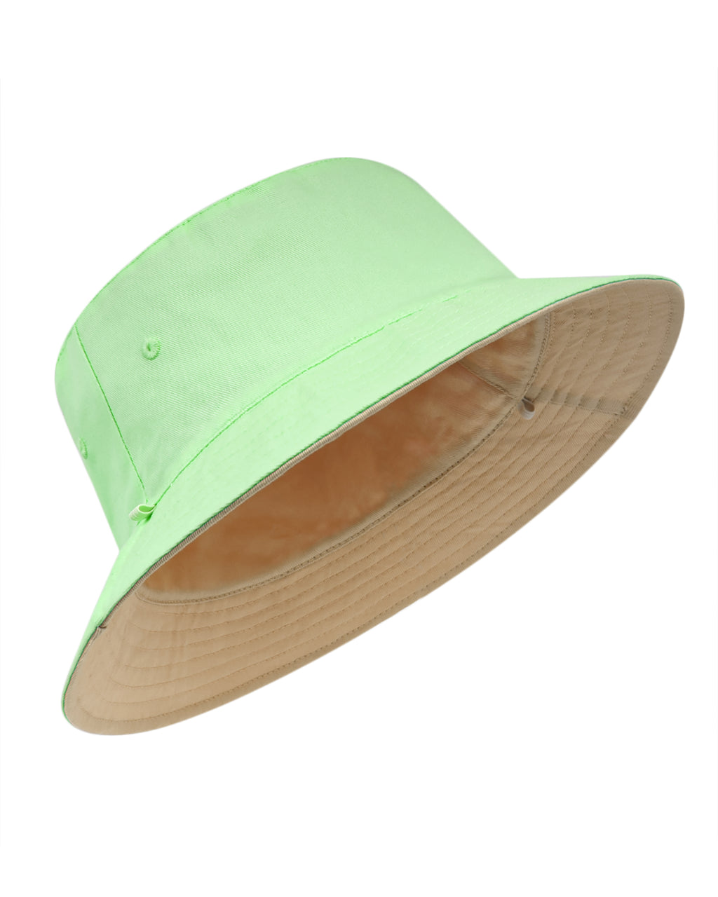 Gorro de pescador de algodón reversible para cabezas grandes