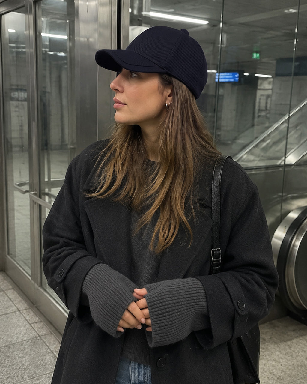 Winter Baseball Cap with Ear Flaps for Big Heads