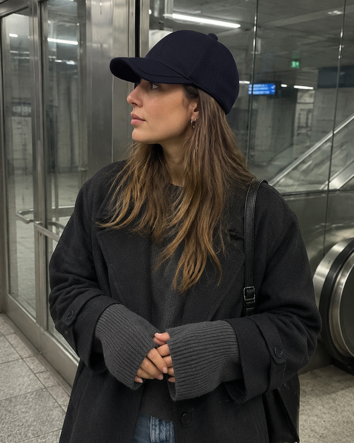 Winter Baseball Cap with Ear Flaps for Big Heads