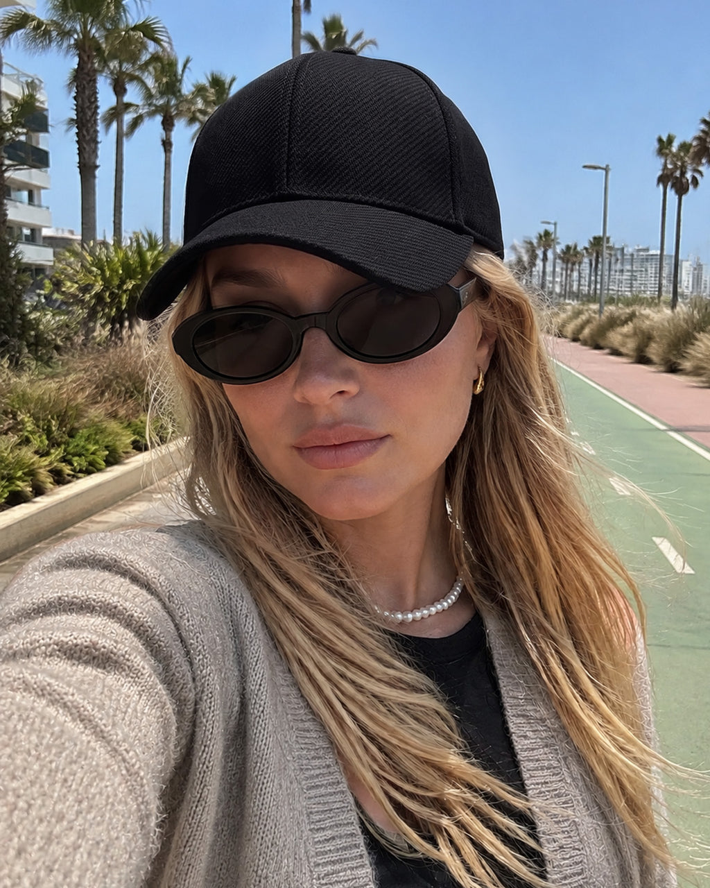 Brushed Twill Baseball Cap for Big Heads