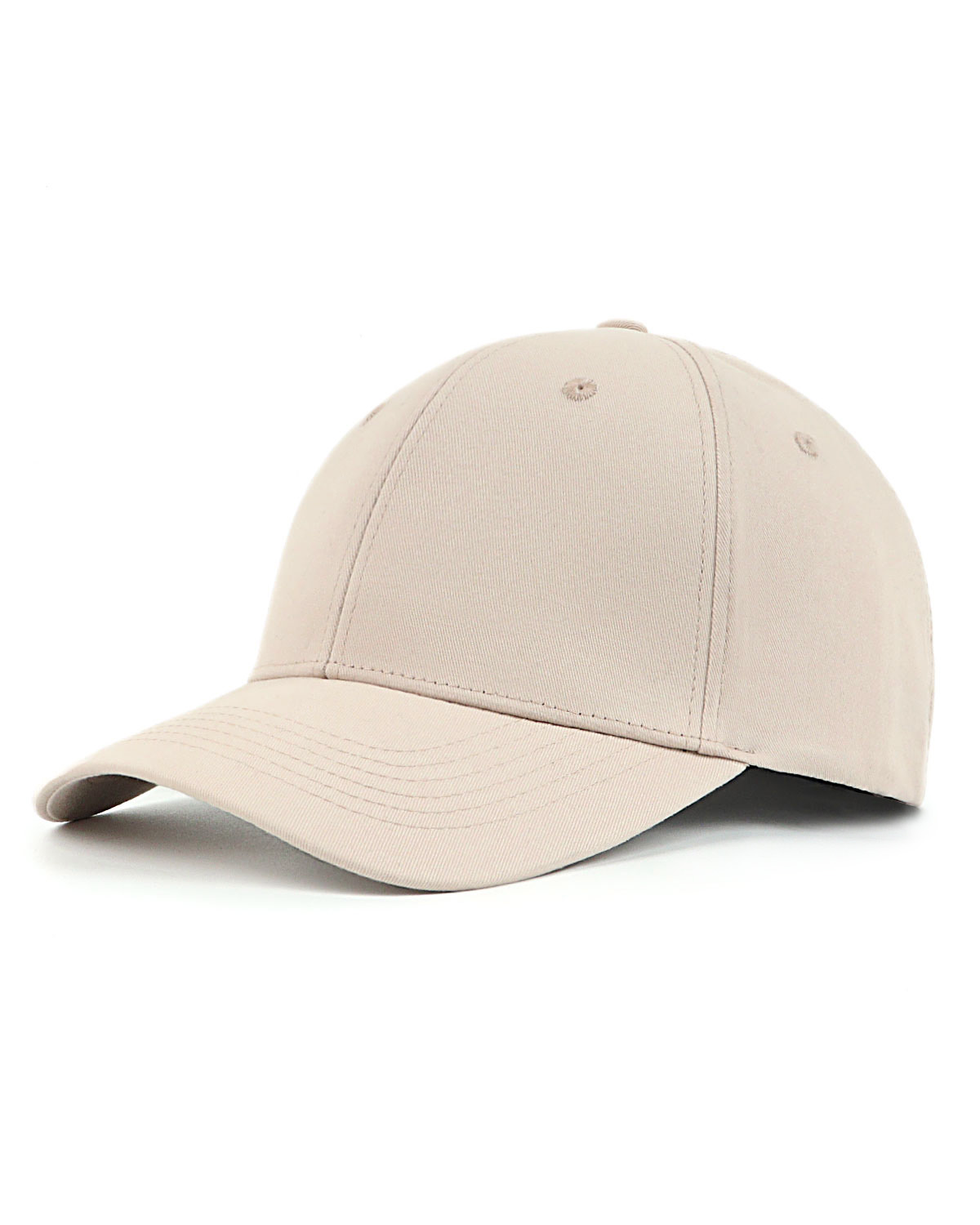Closed Back Structured Baseball Cap for Big Heads
