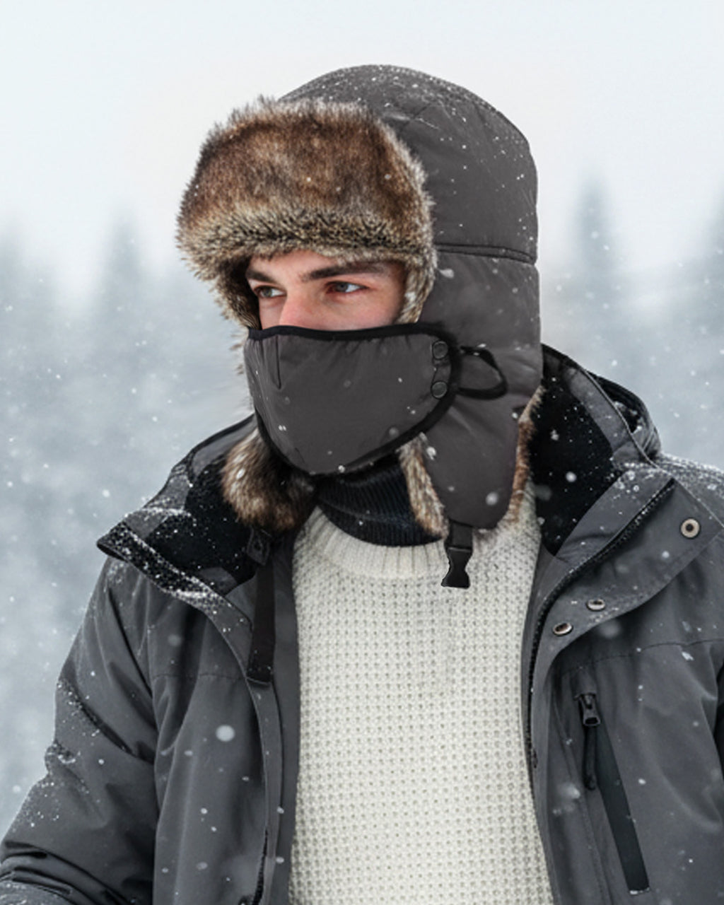 Oversize Winter Trapper Hat - Zylioo