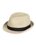 2XL Straw Trilby Hat for Big Heads