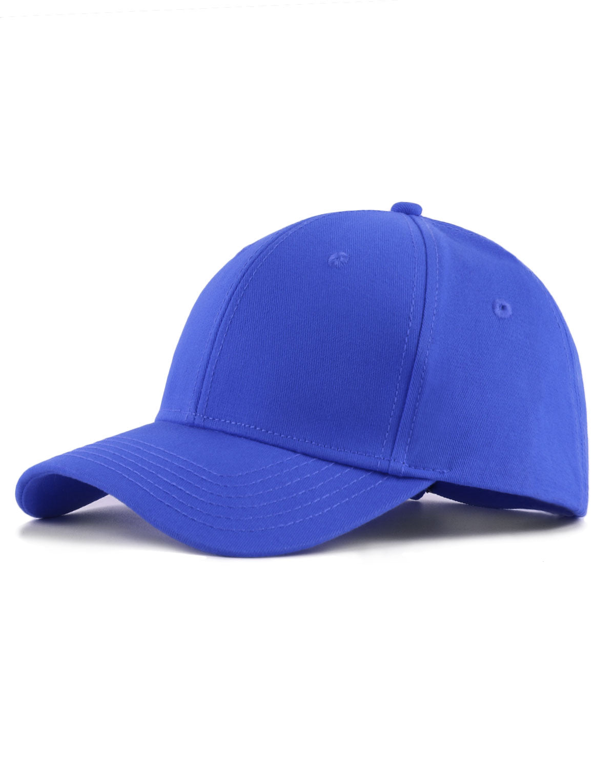 High Crown Structured Baseball Cap for Big Heads