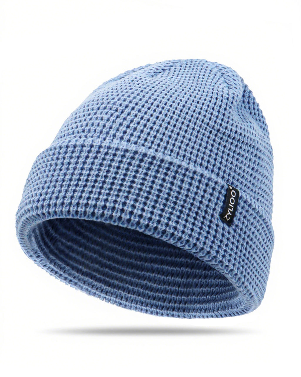 Waffle Knit Beanie for Big Heads