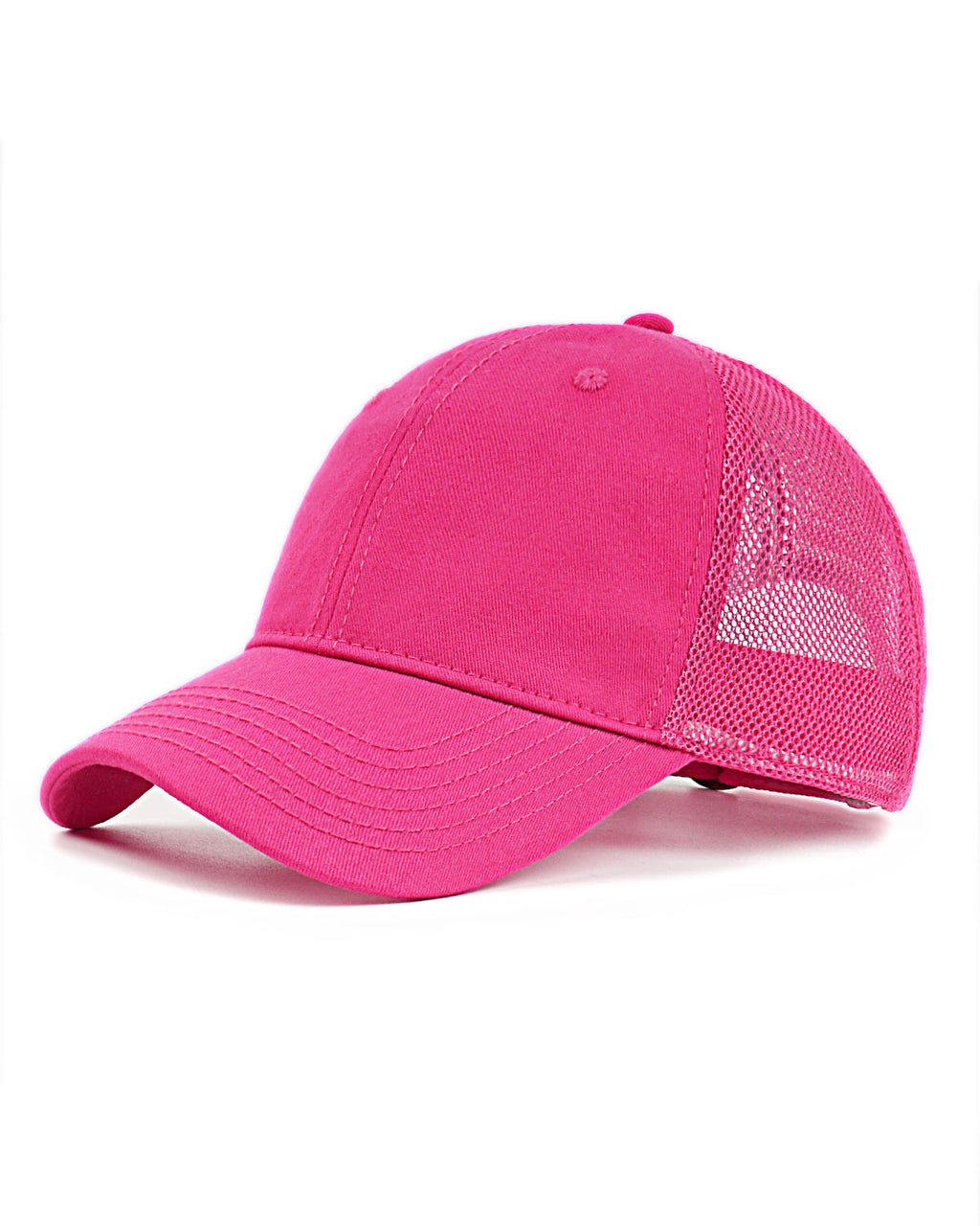 Cotton Mesh Trucker Baseball Cap for Big Heads
