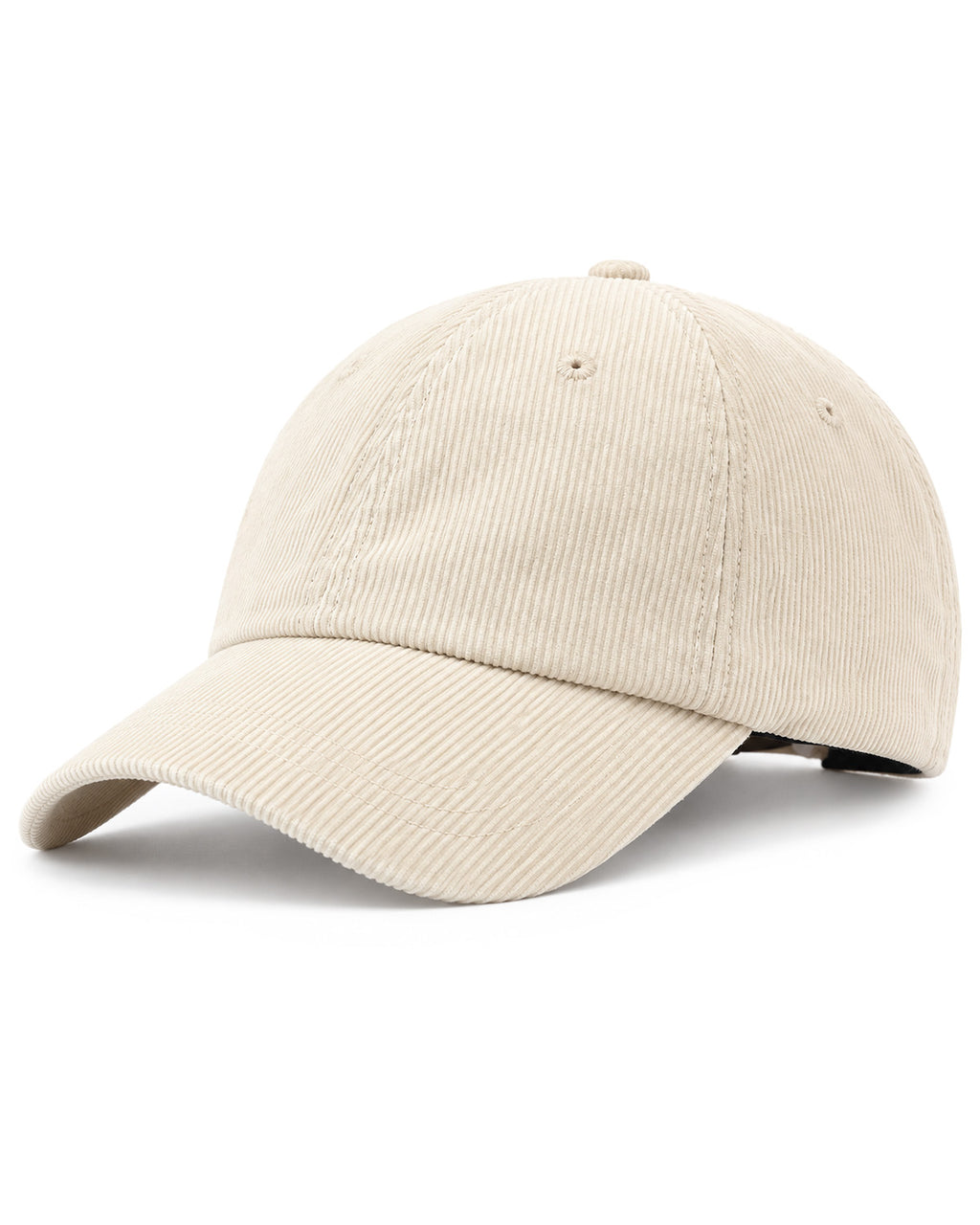 Soft Corduroy Baseball Cap for Big Heads