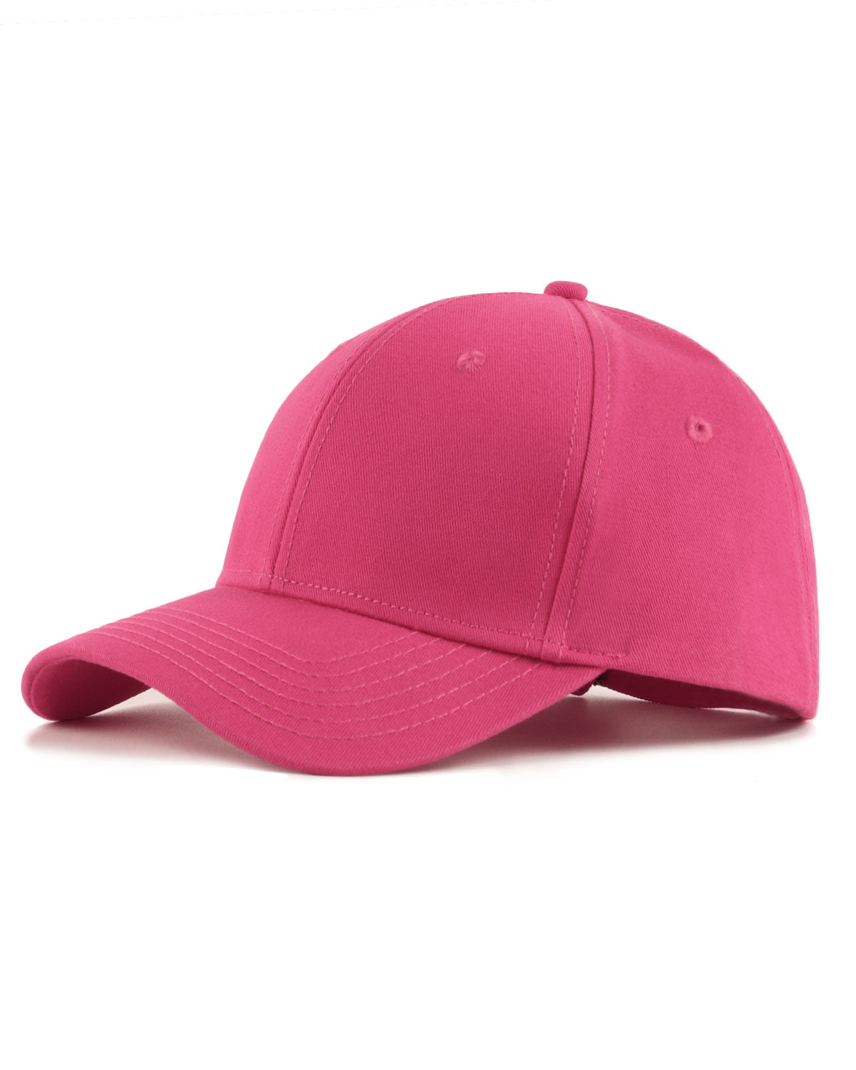 High Crown Structured Baseball Cap for Big Heads