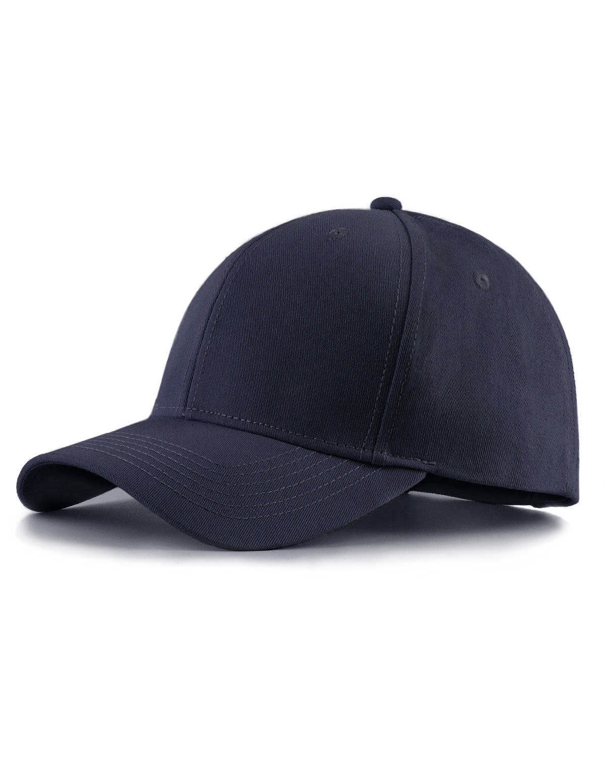 High Crown Structured Baseball Cap for Big Heads