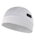 White cooling cycling skull cap for big heads XXL - front view - Zylioo
