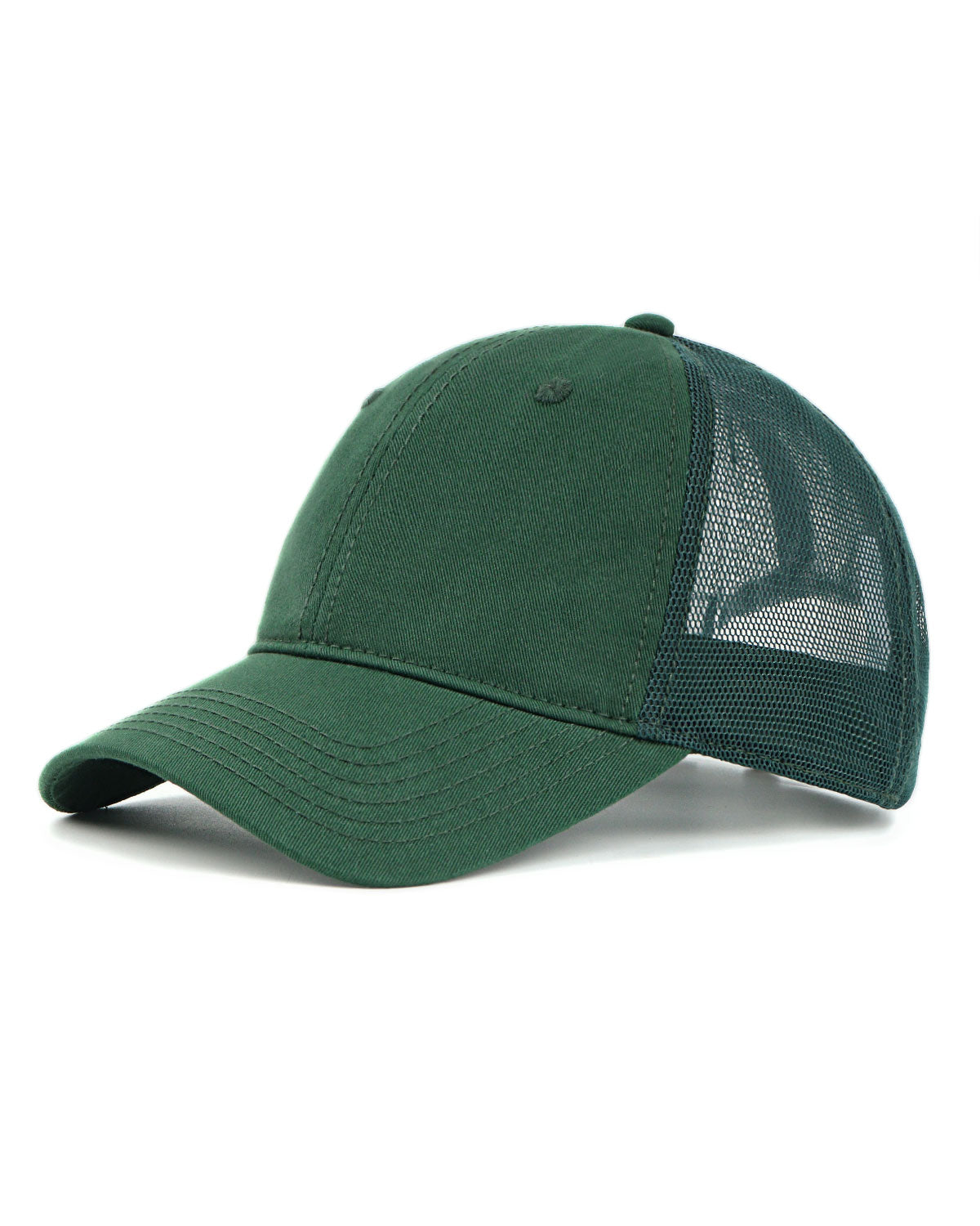 Cotton Mesh Trucker Baseball Cap for Big Heads
