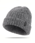 Chunky Fuzzy Beanie for Big Heads