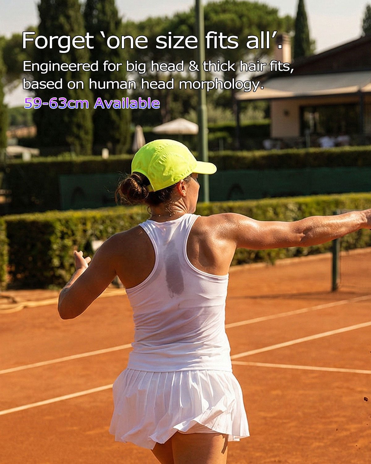 Folding Running Cap for Big Heads