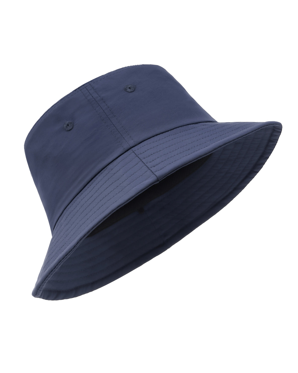 Navy blue quick-dry bucket hat for big heads XXL - front view - Zylioo