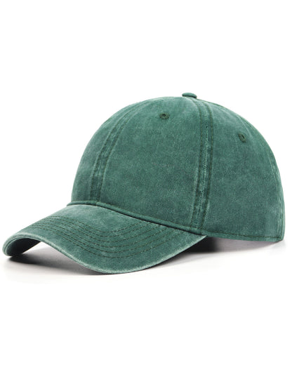 XXL Oversized Washed Denim Baseball Cap