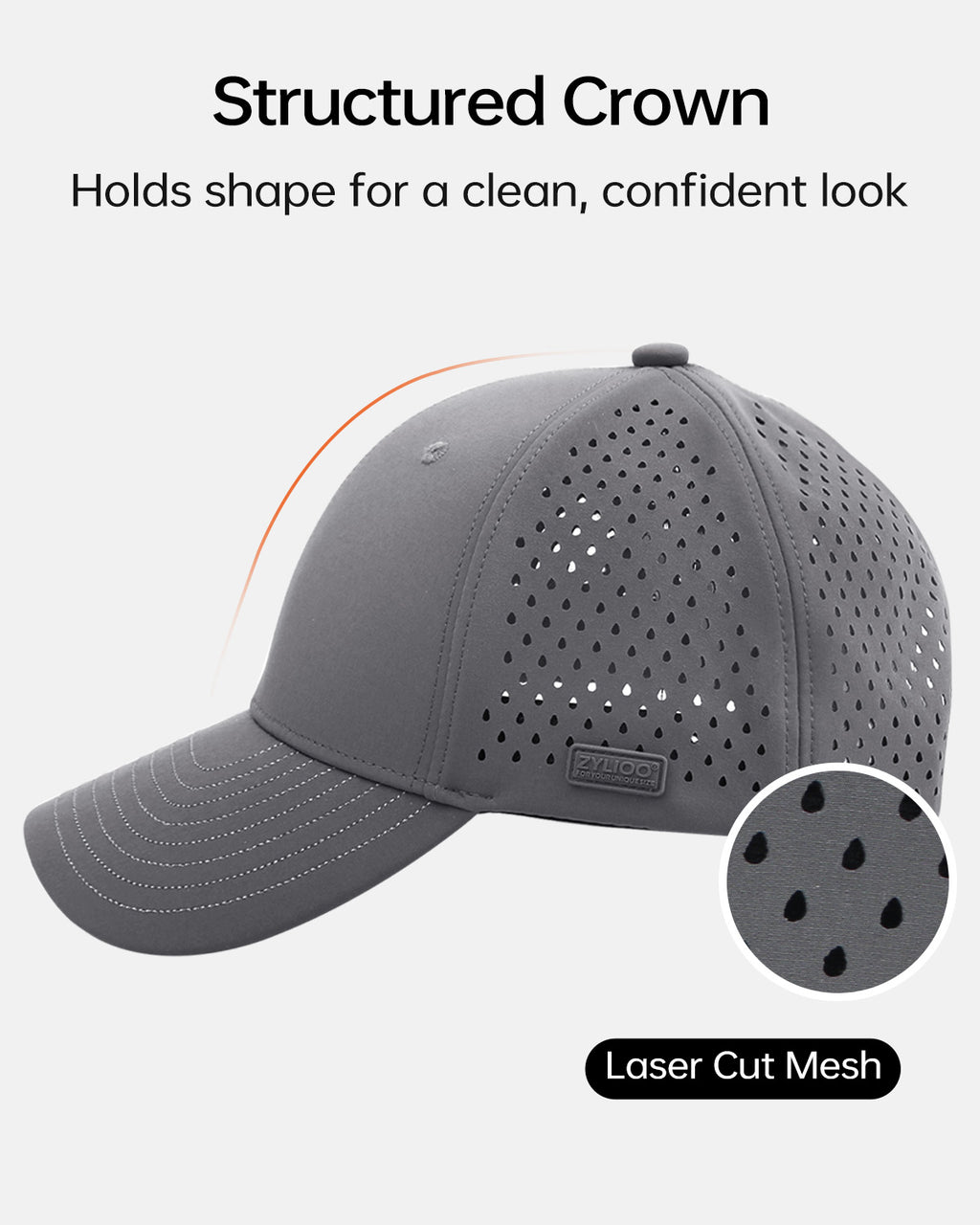 Small-Head Quick Dry Baseball Cap - Zylioo