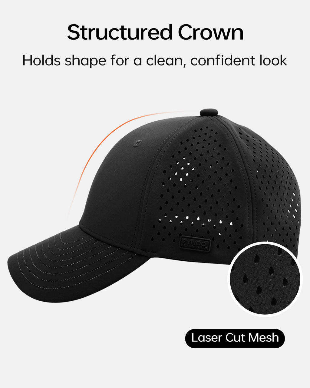 Small-Head Quick Dry Baseball Cap - Zylioo