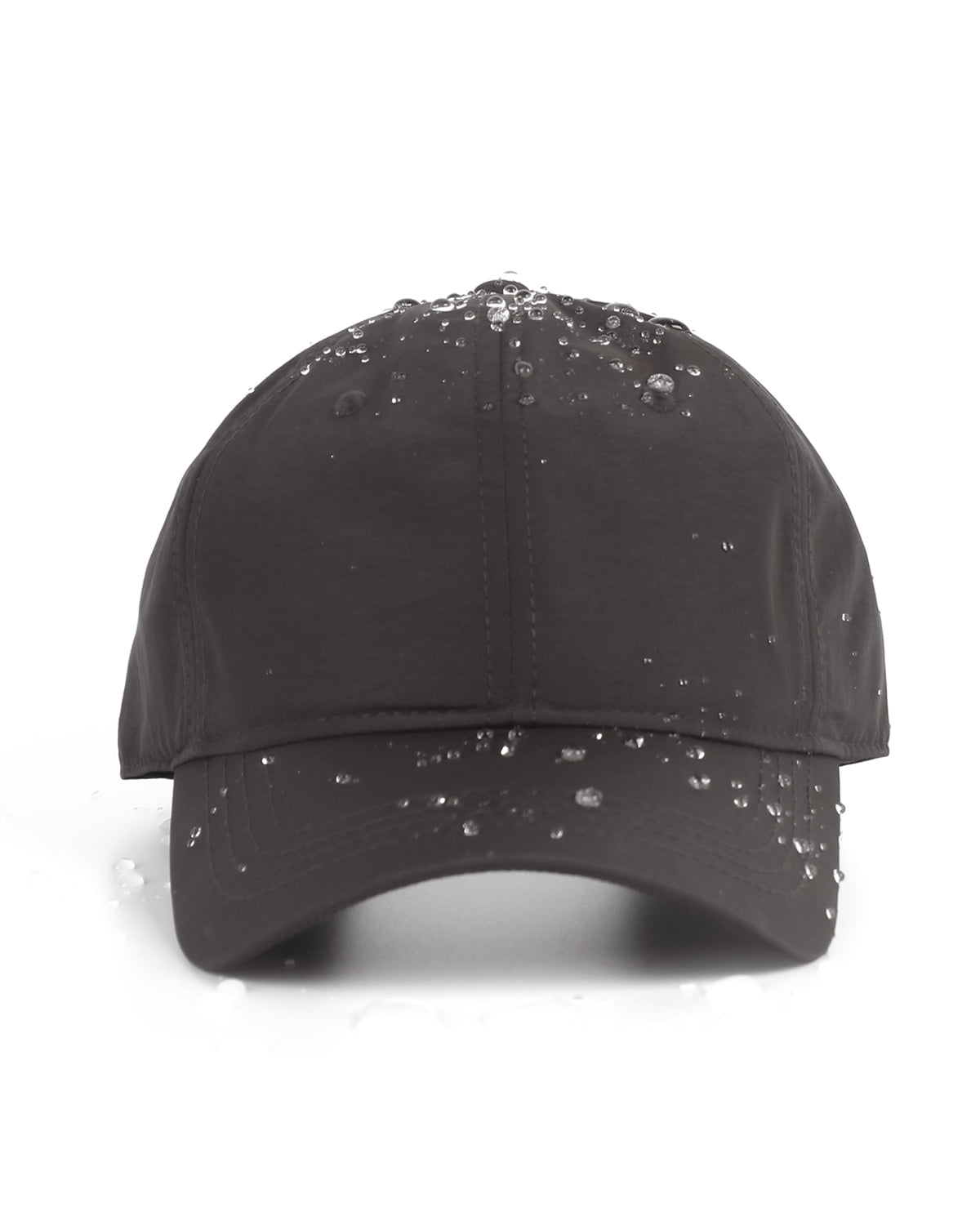 Coffee quick-dry baseball cap for big heads XXL - front view - Zylioo