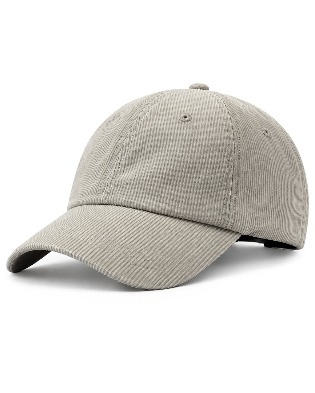 Soft Corduroy Baseball Cap for Big Heads