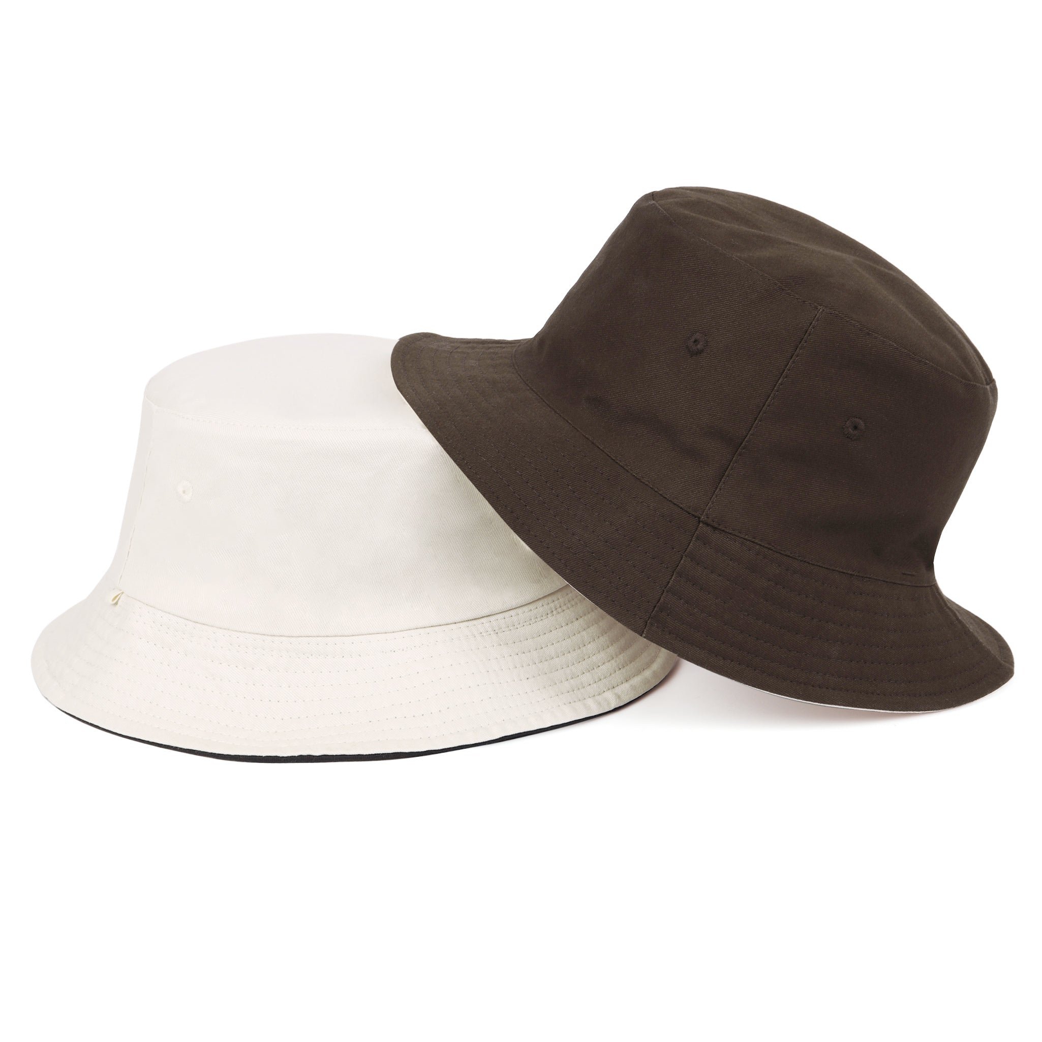 Gorro de pescador de algodón reversible para cabezas grandes