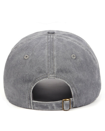 XXL Oversized Washed Denim Baseball Cap