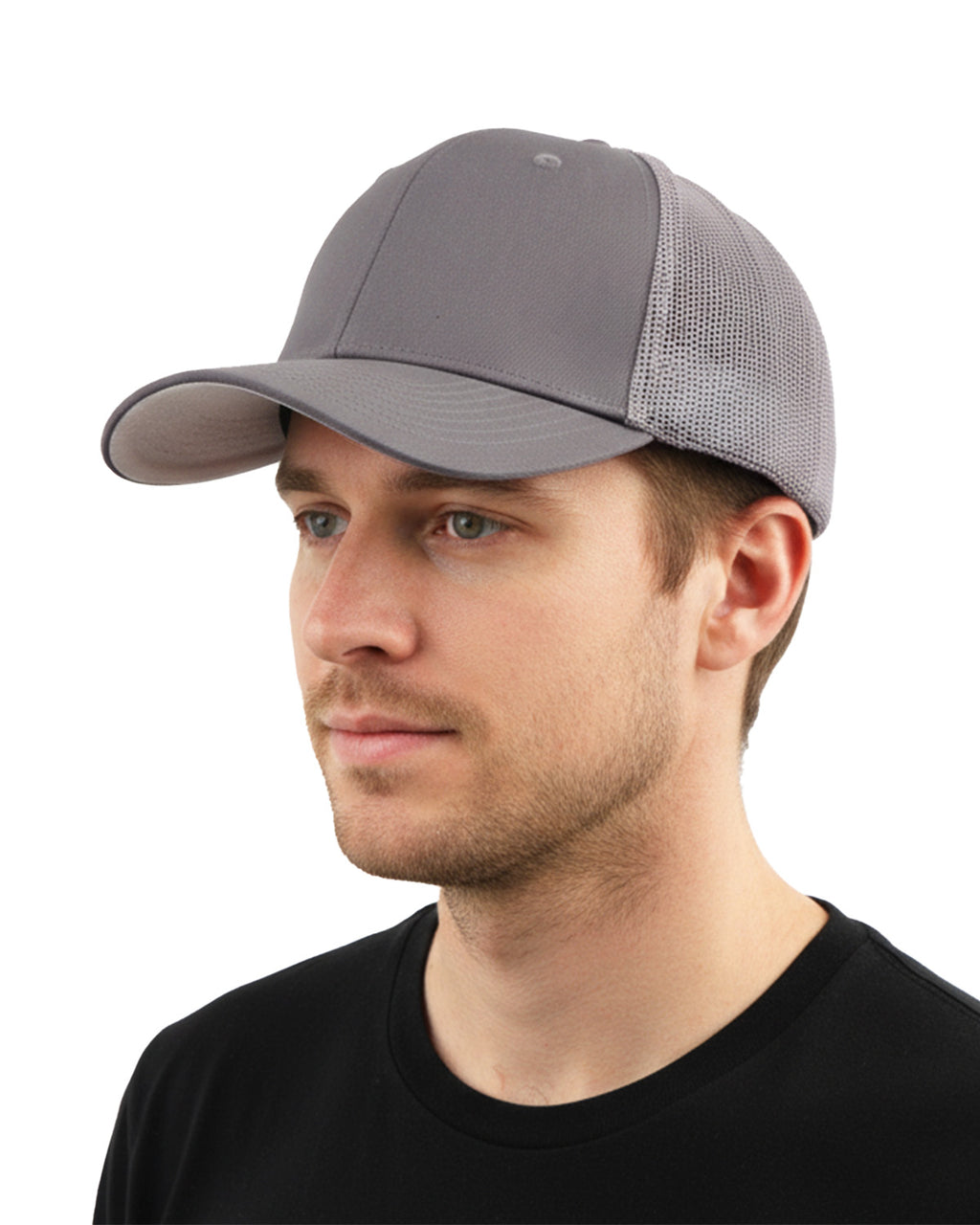 Structured Mesh Fitted Cap for Big Heads