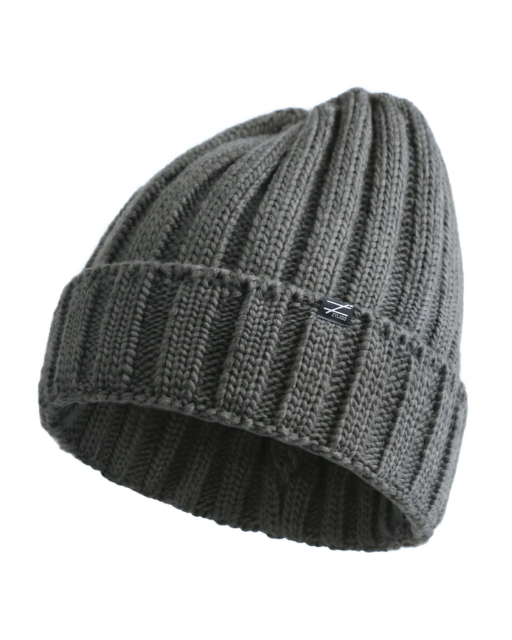 Cable Knit Beanie for Big Heads