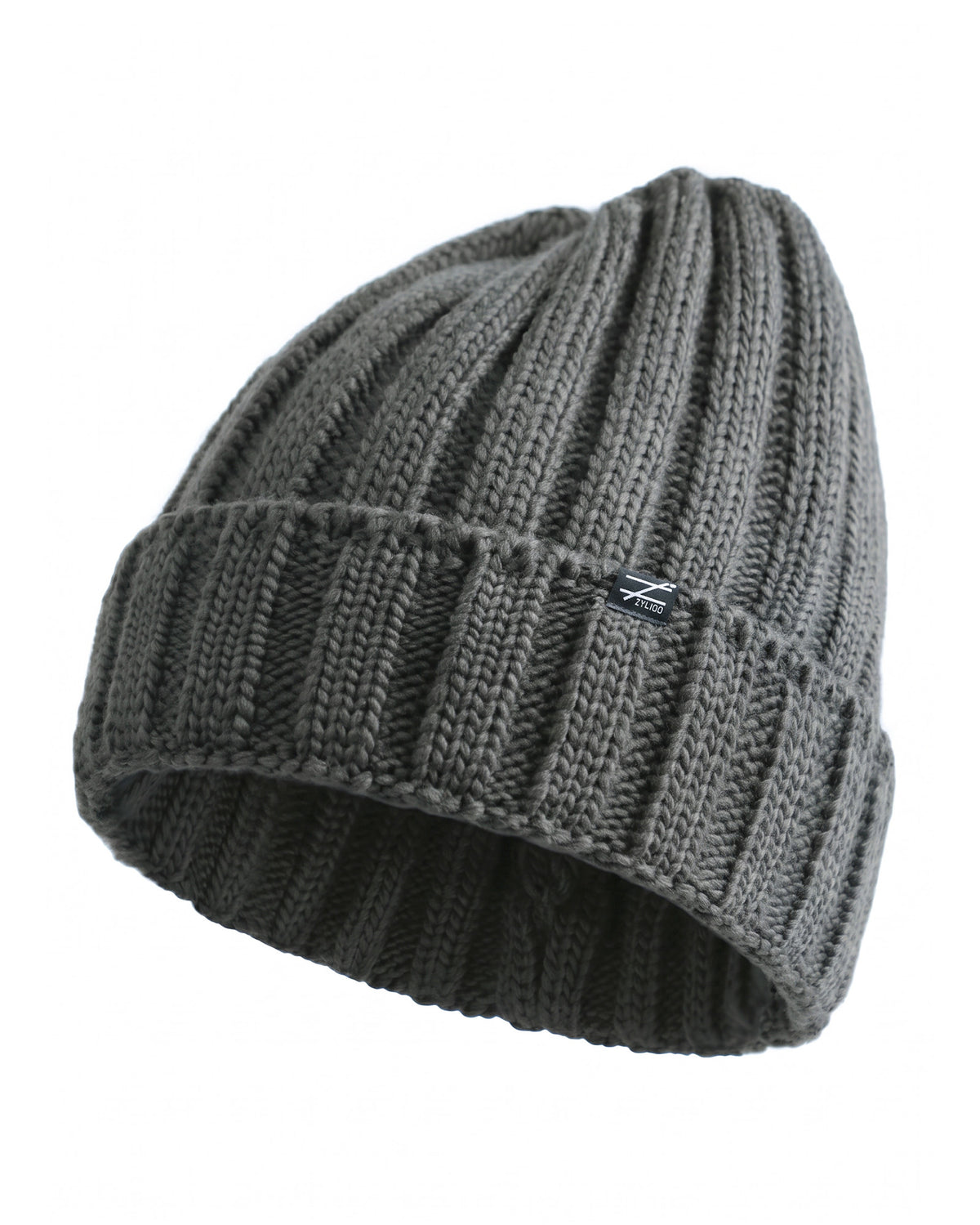 Cable Knit Beanie for Big Heads