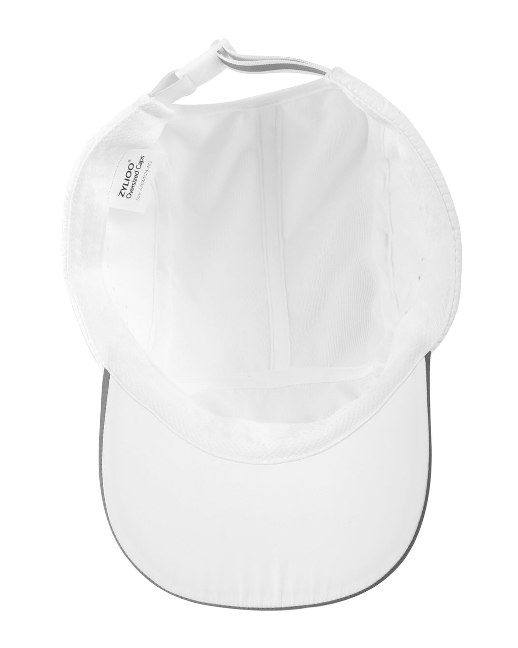 Quick-dry baseball cap interior lining and moisture-wicking detail