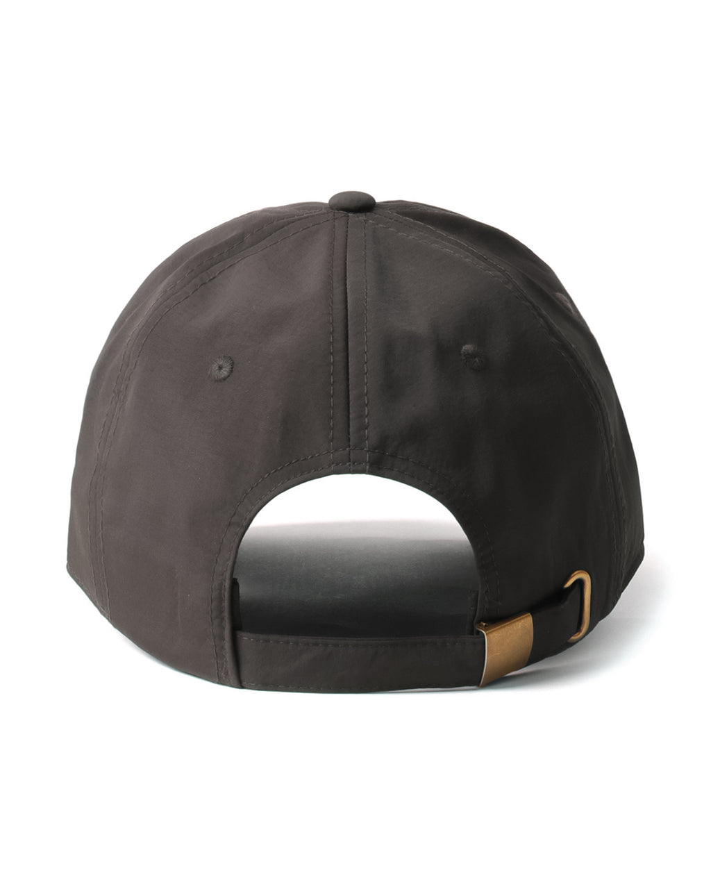  Coffee quick-dry baseball cap for big heads - back view