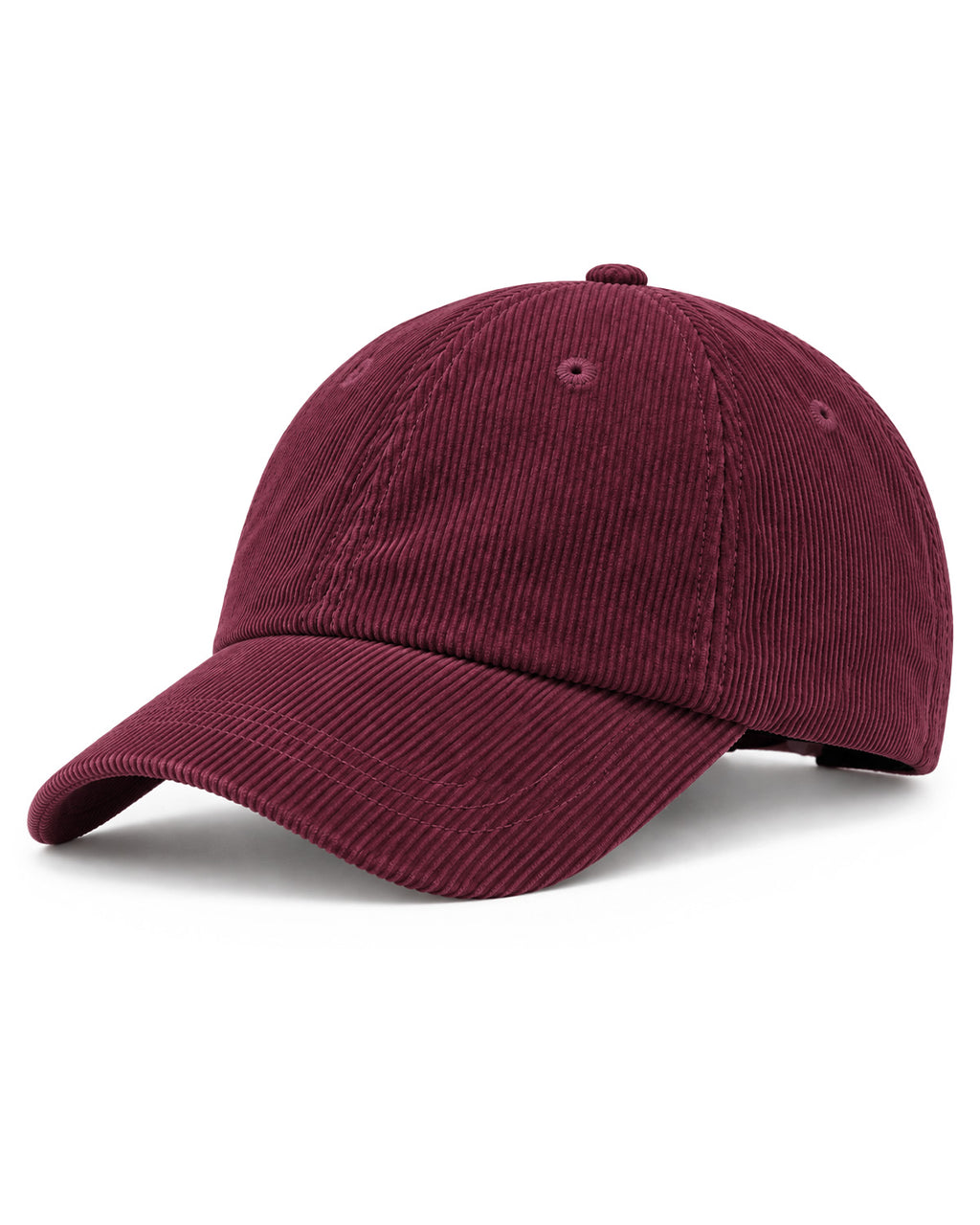 Soft Corduroy Baseball Cap for Big Heads
