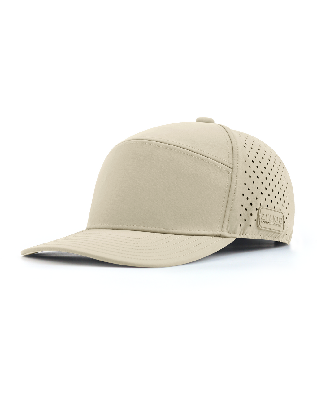 Gorra de 6 paneles con perforaciones láser para cabezas grandes