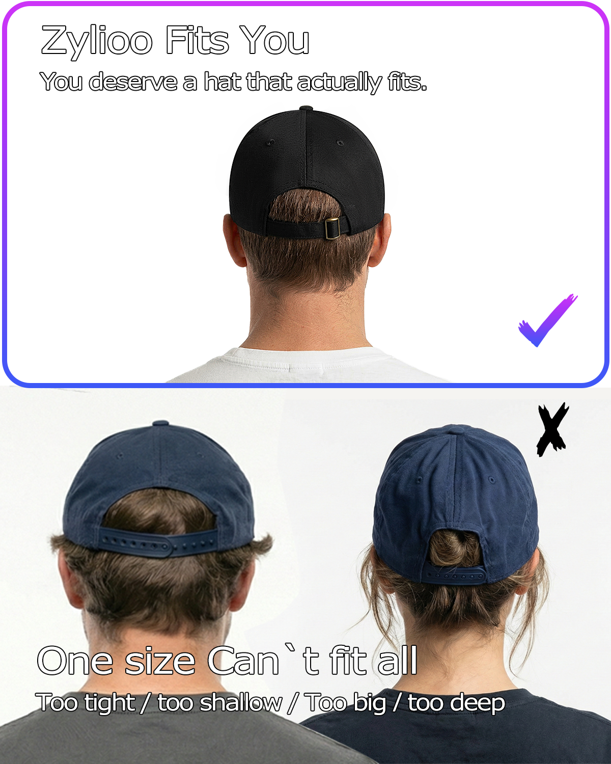 Breathable Linen Baseball Cap for Big Heads