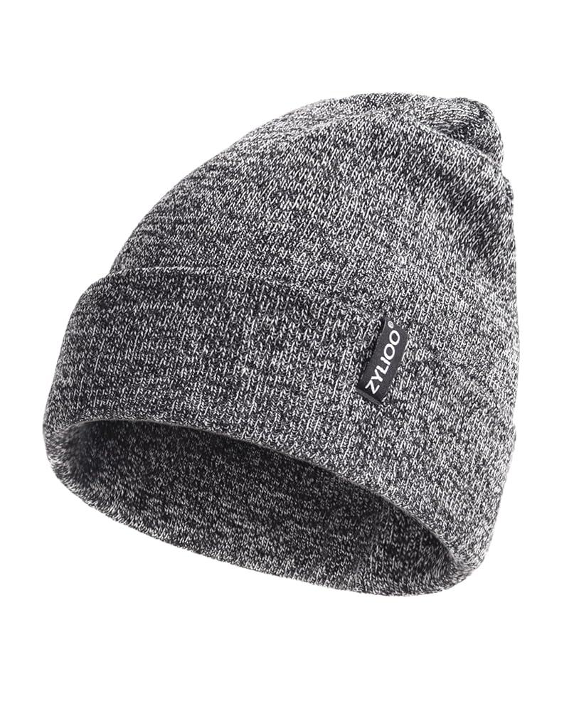 Fine Knit Beanie Hats for Big Heads