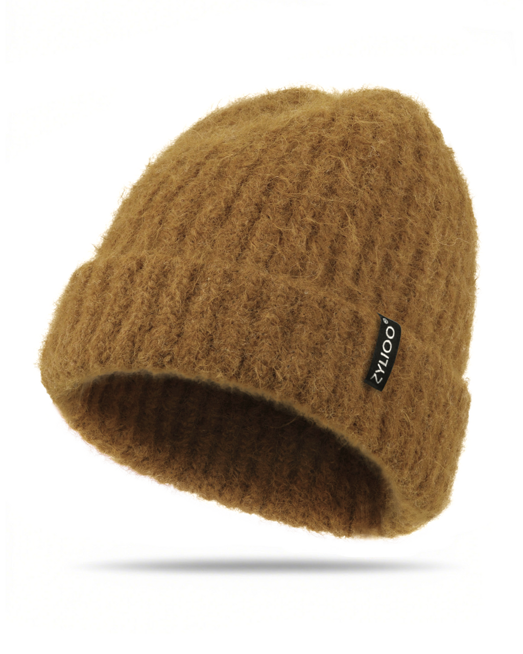 Chunky Fuzzy Beanie for Big Heads