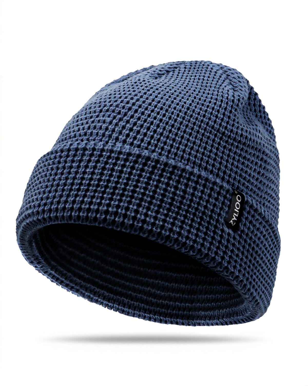 Waffle Knit Beanie for Big Heads