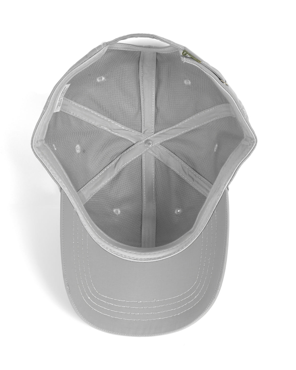  Light gray quick-dry baseball cap for big heads - interior sweatband detail