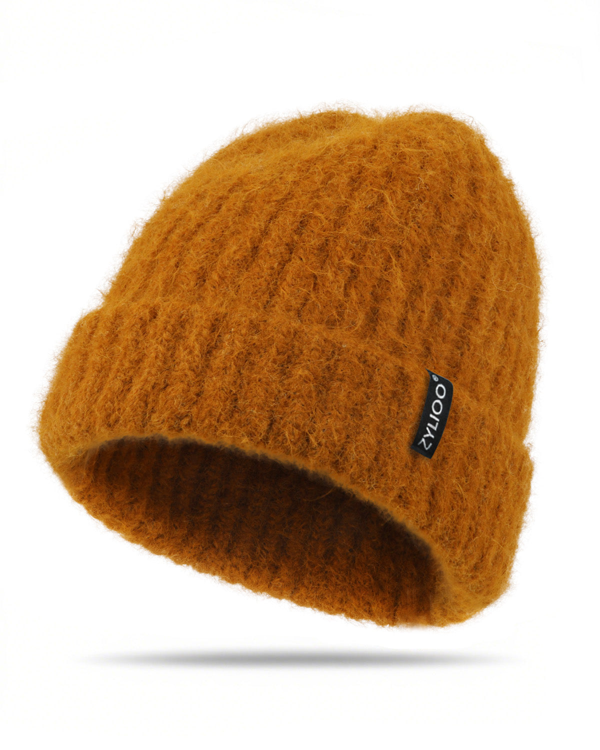 Chunky Fuzzy Beanie for Big Heads
