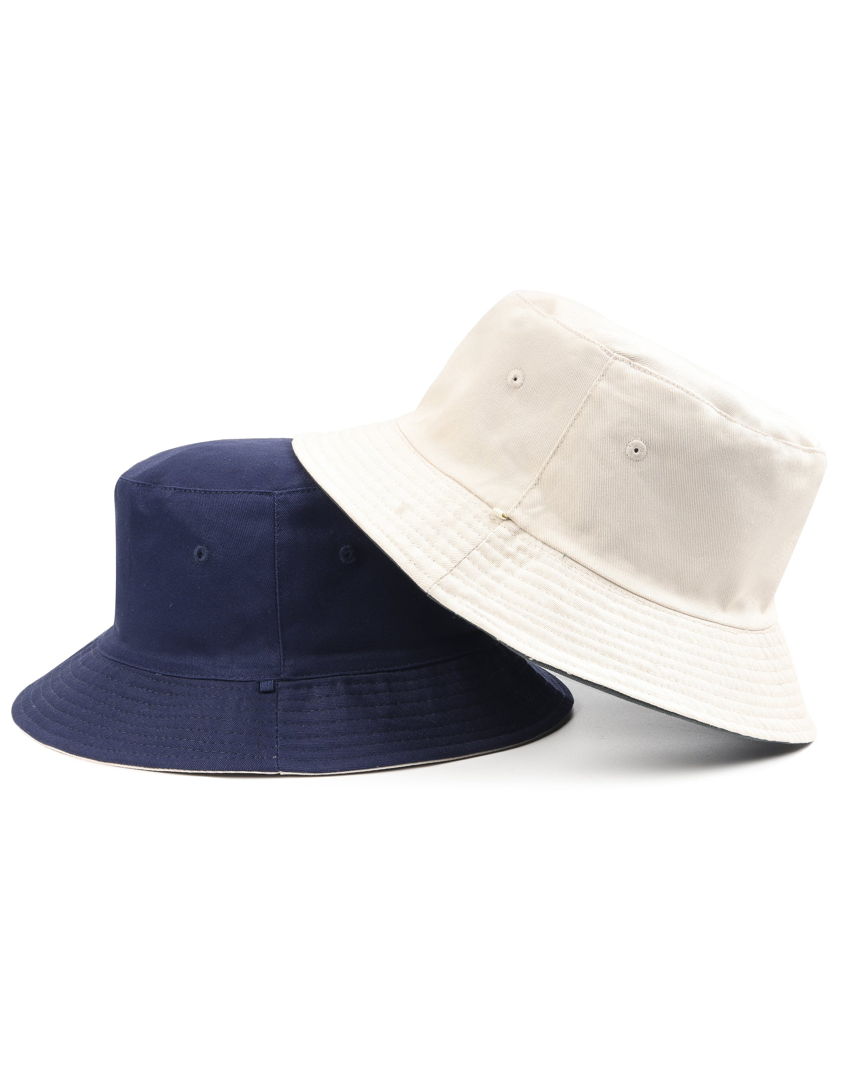 Gorro de pescador de algodón reversible para cabezas grandes