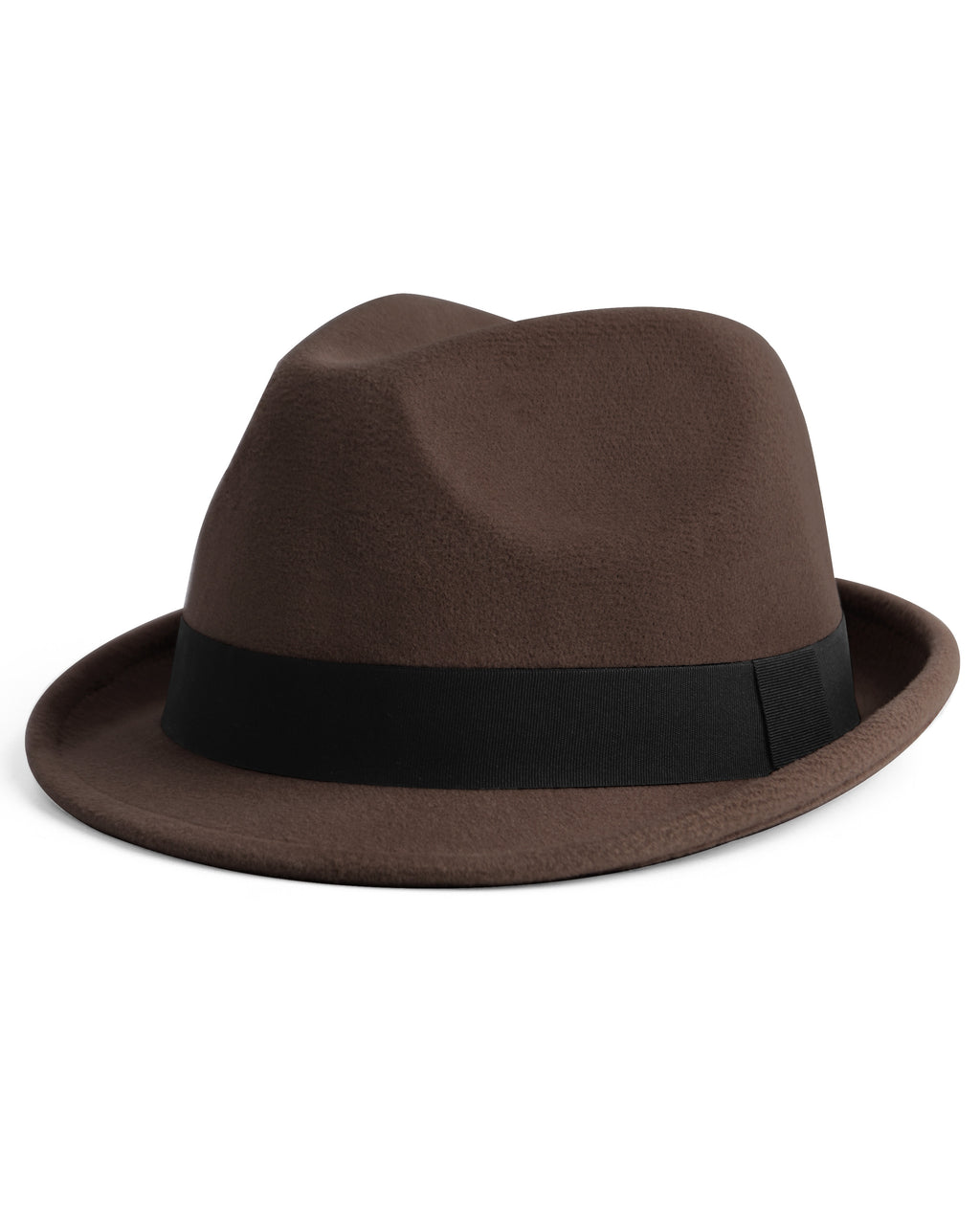 Verstellbarer Filz-Trilby-Fedora für große Köpfe
