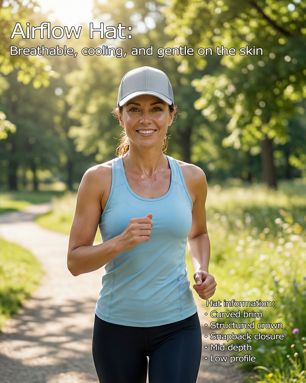 2XL Mid Crown Trucker Hat for Big Heads