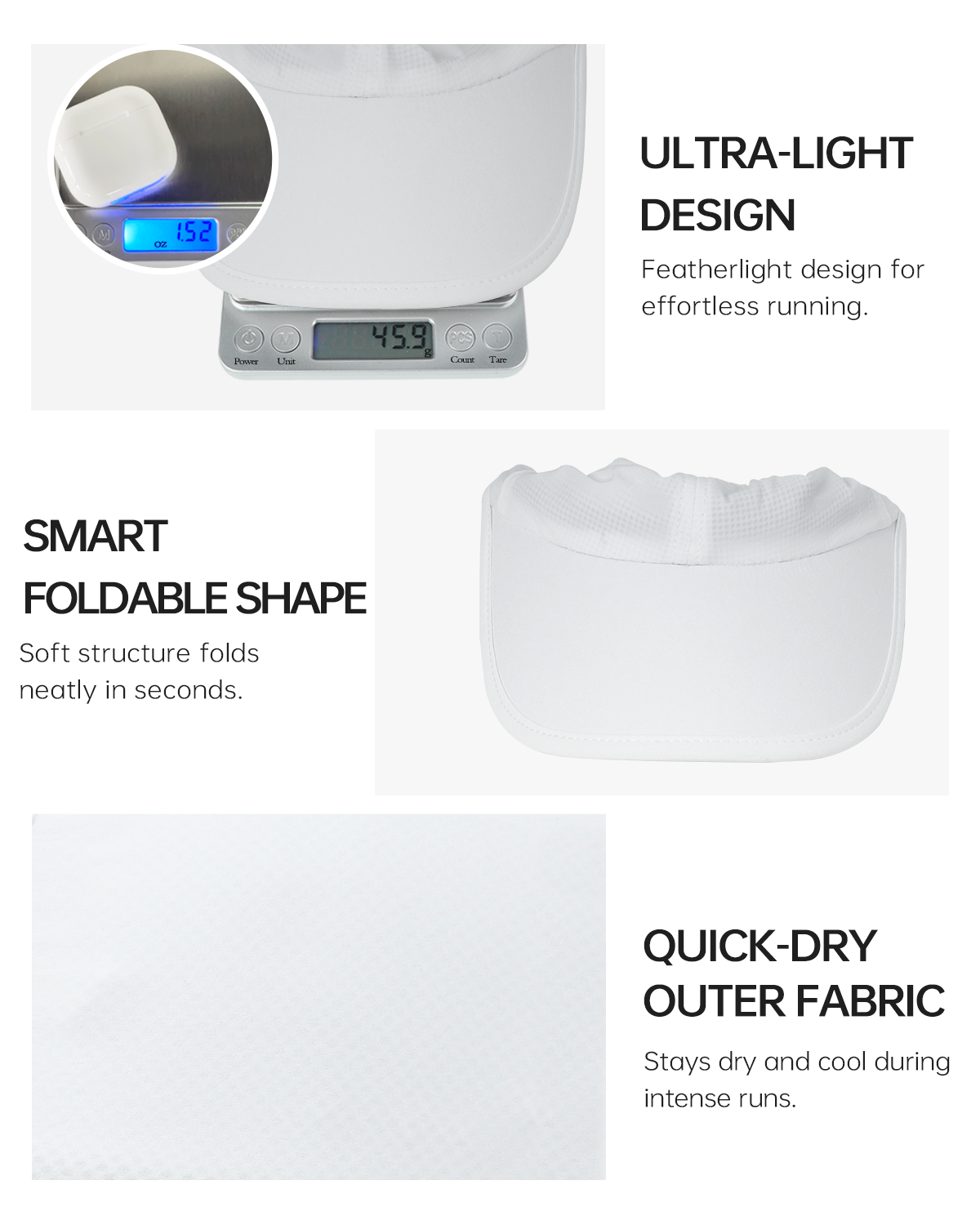 Small Fast-Dry Golf Cap - Zylioo