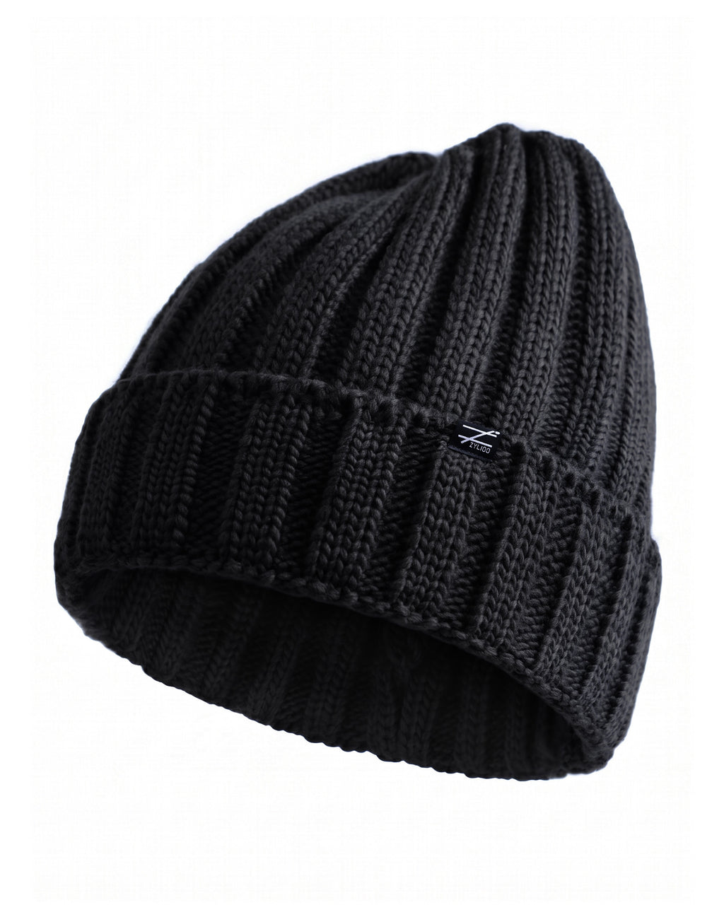 Cable Knit Beanie for Big Heads