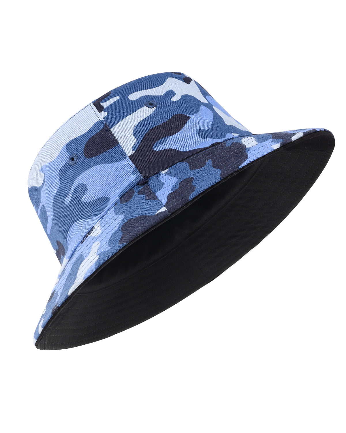 Reversible Cotton Bucket Hat for Big Heads