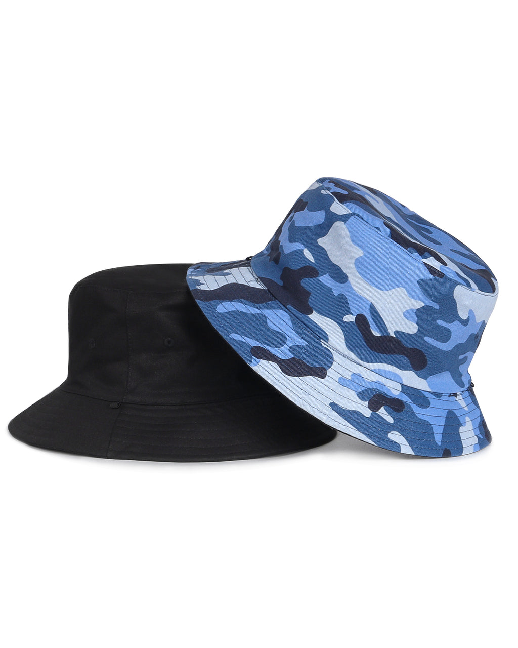 Gorro de pescador de algodón reversible para cabezas grandes