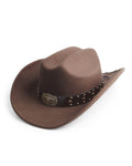 Western Felt Cowboy Hat for Big Heads